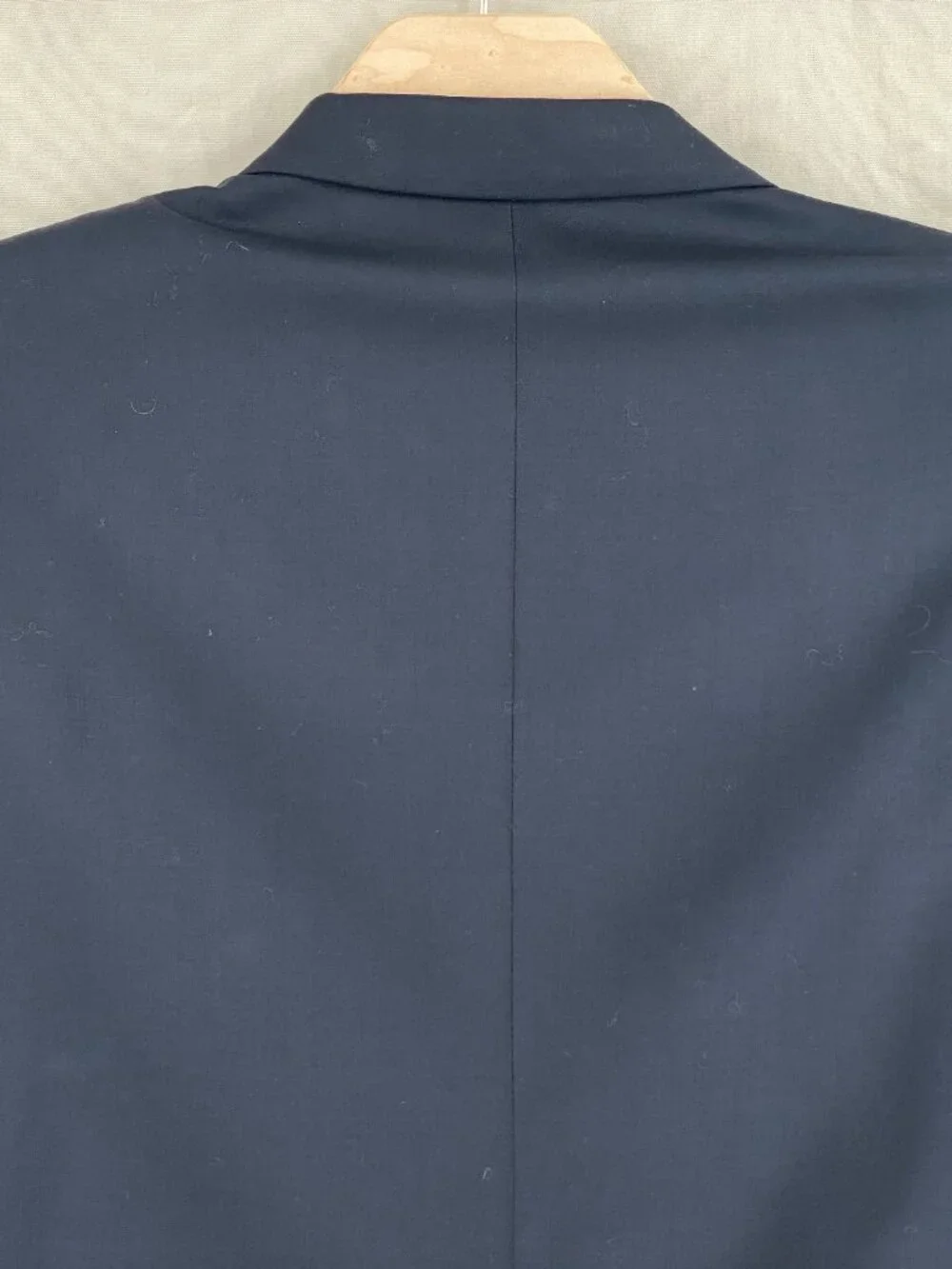 Joseph & Feiss Gold Classic Fit Navy Blue Blazer Size 52R 100% Wool 2 Button